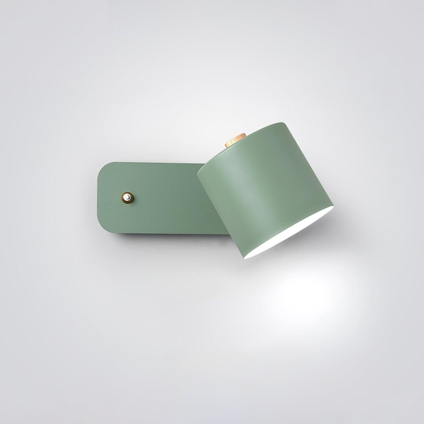 Orin | Rotatable Cylinder Wall Lamp Metal Adjustable for Bedroom Living Room