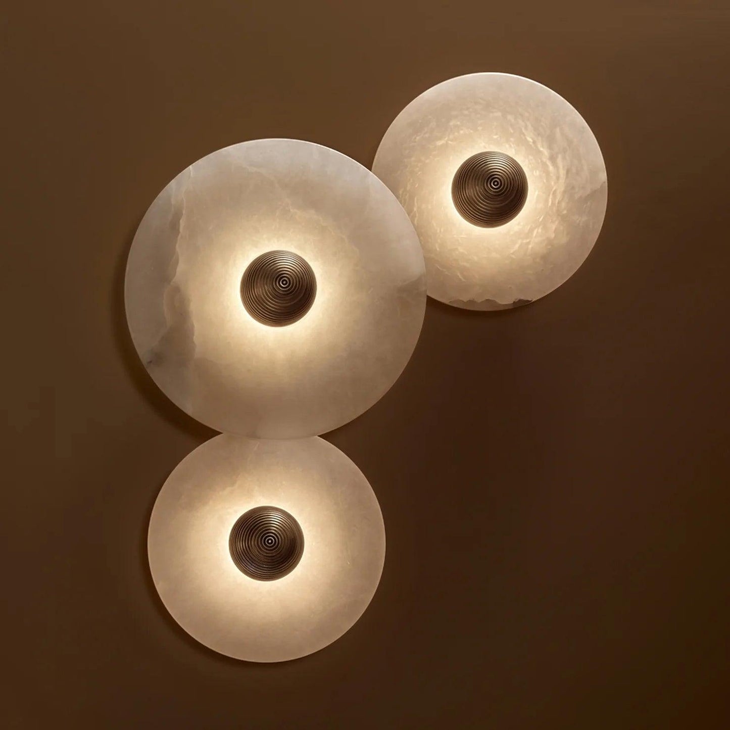 Elara | Soft Glow Alabaster Wall Lamp