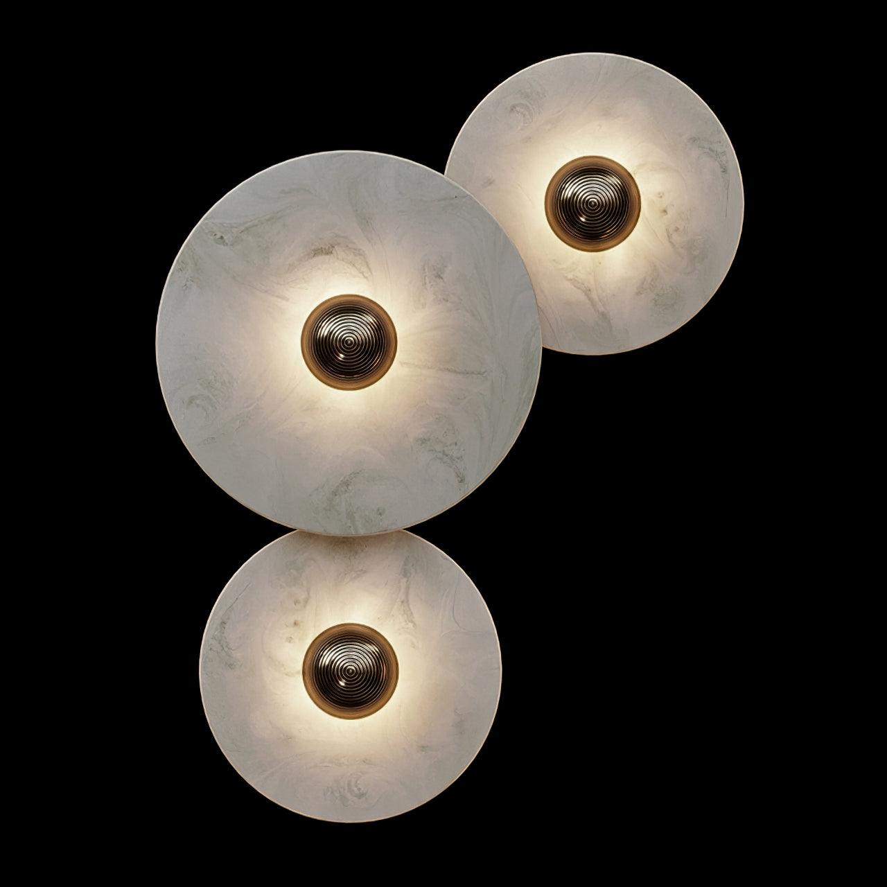 Elara | Soft Glow Alabaster Wall Lamp
