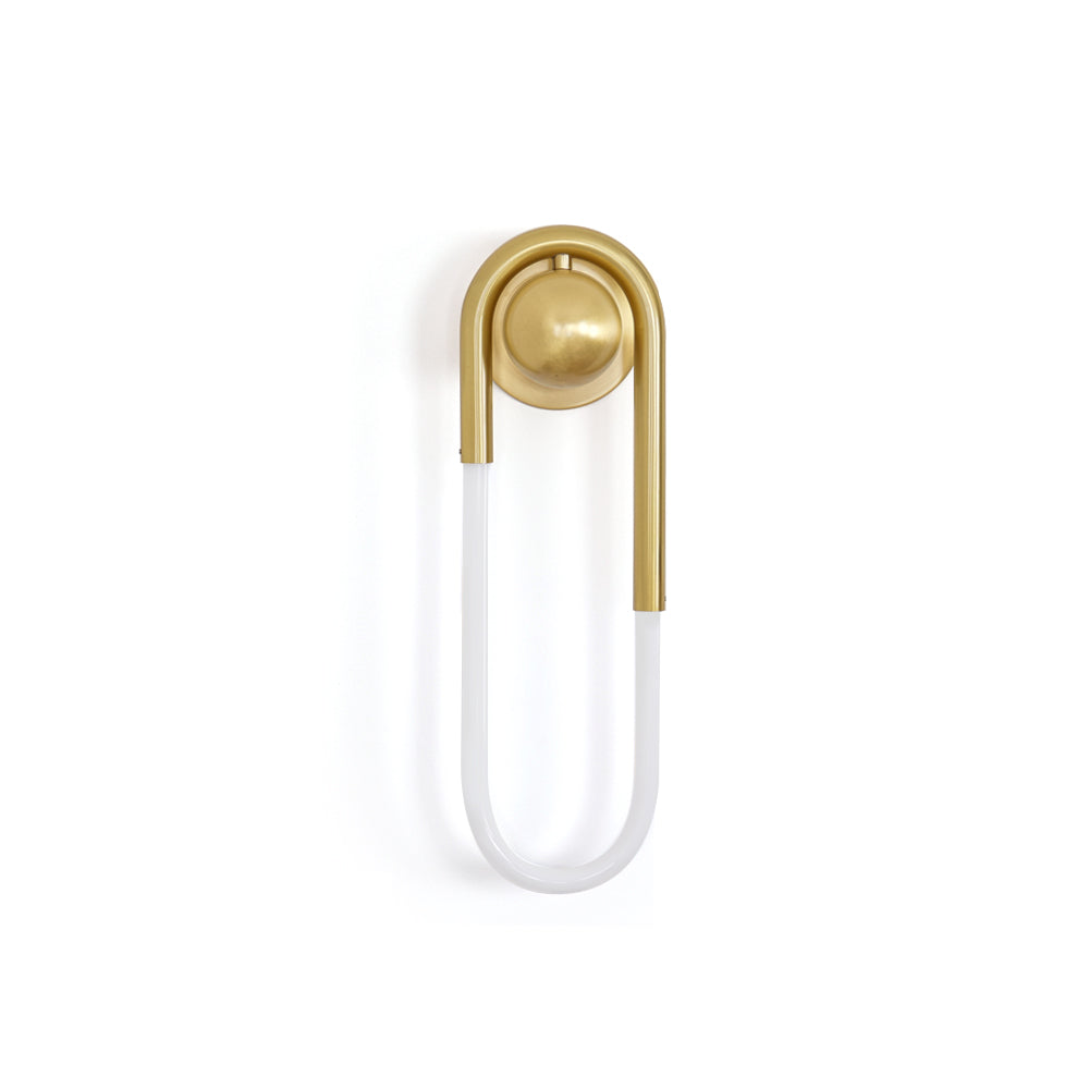 Luno | Brass Loop Design for LED Indoor Lighting Wall Lamp