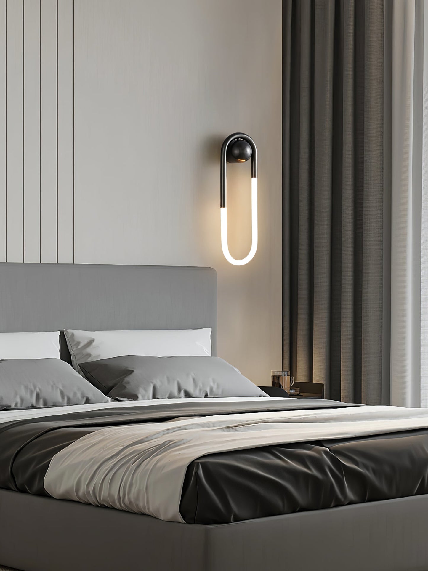 Luno | Brass Loop Design for LED Indoor Lighting Wall Lamp