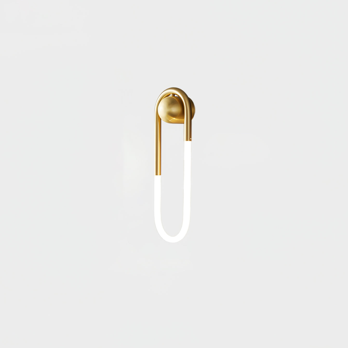 Luno | Brass Loop Design for LED Indoor Lighting Wall Lamp