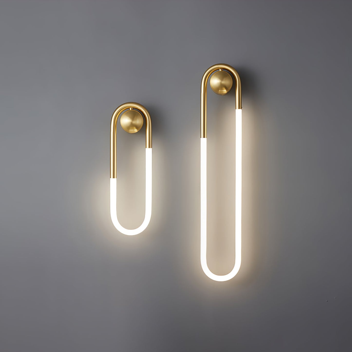 Luno | Brass Loop Design for LED Indoor Lighting Wall Lamp