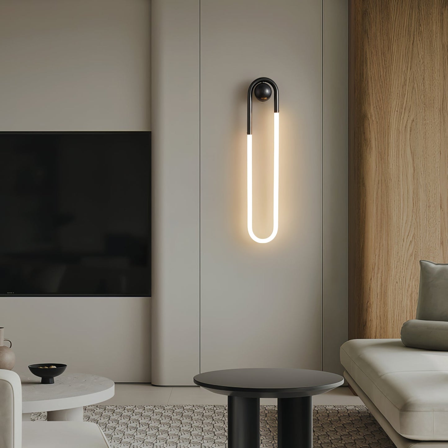 Luno | Brass Loop Design for LED Indoor Lighting Wall Lamp