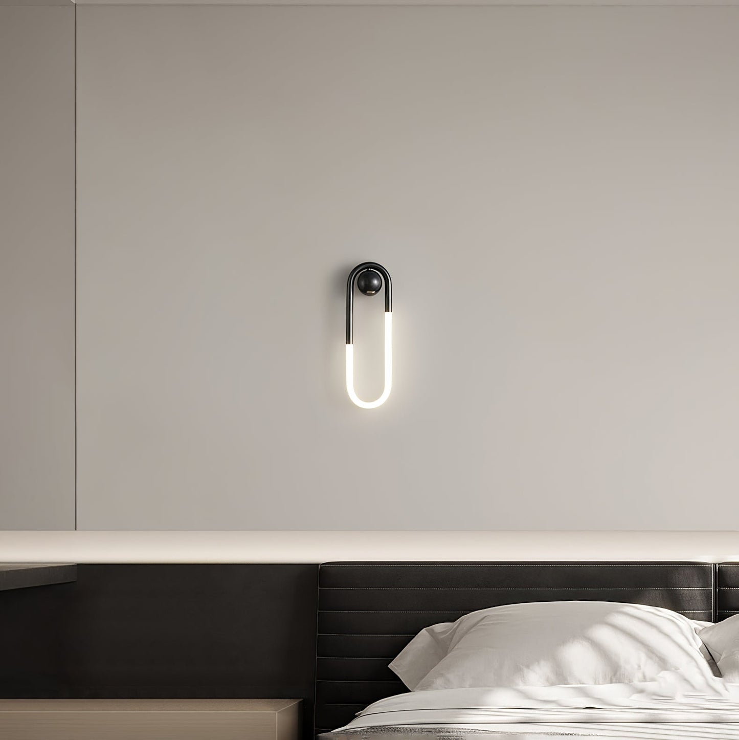 Luno | Brass Loop Design for LED Indoor Lighting Wall Lamp