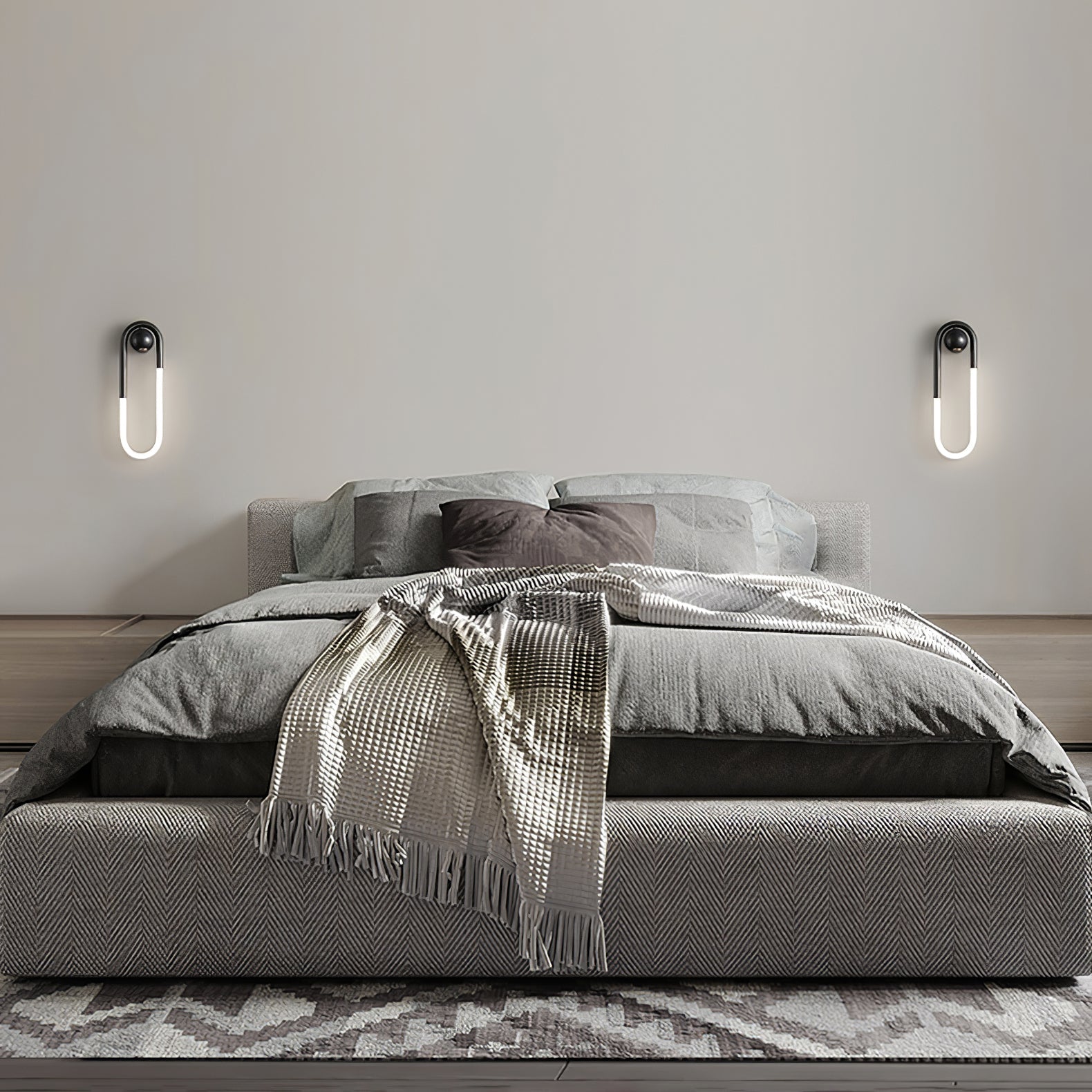 Luno | Brass Loop Design for LED Indoor Lighting Wall Lamp