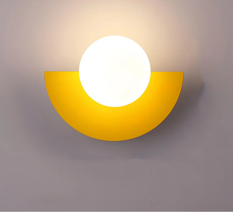 Aurora | Scandinavian Semicircle Wall Light