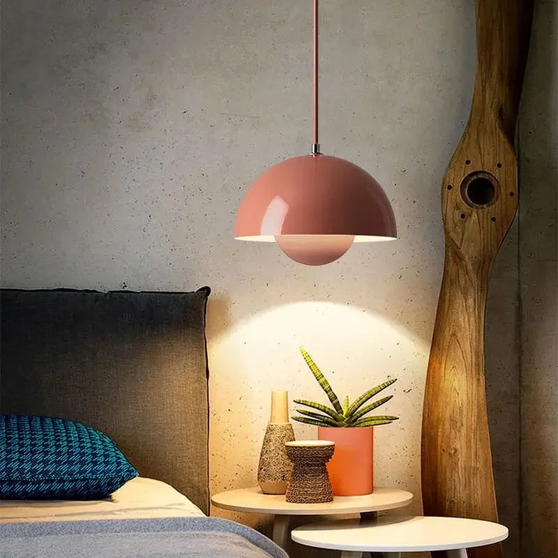Roos | Scandinavian LED Pendant Light – Round Design