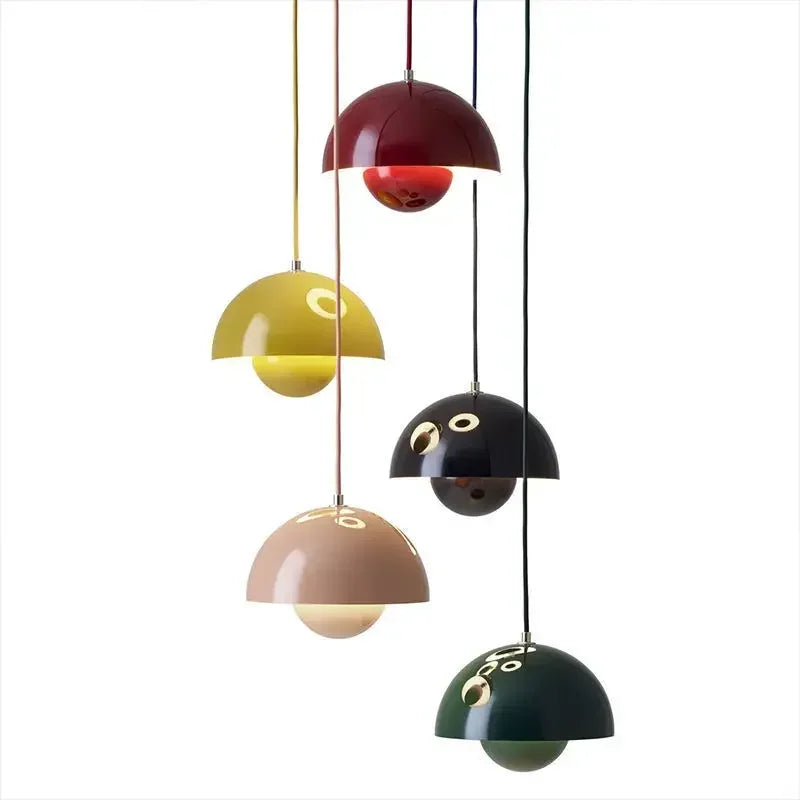 Roos | Scandinavian LED Pendant Light – Round Design