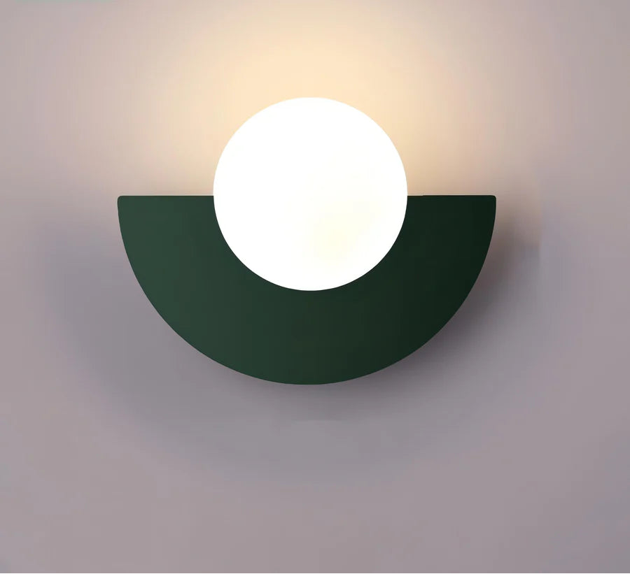 Aurora | Scandinavian Semicircle Wall Light