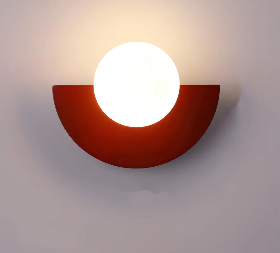 Aurora | Scandinavian Semicircle Wall Light
