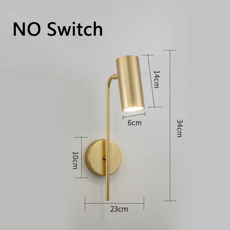 Colette | Rotatable Wall Sconce Reading Lamp for Bedside and Living Room