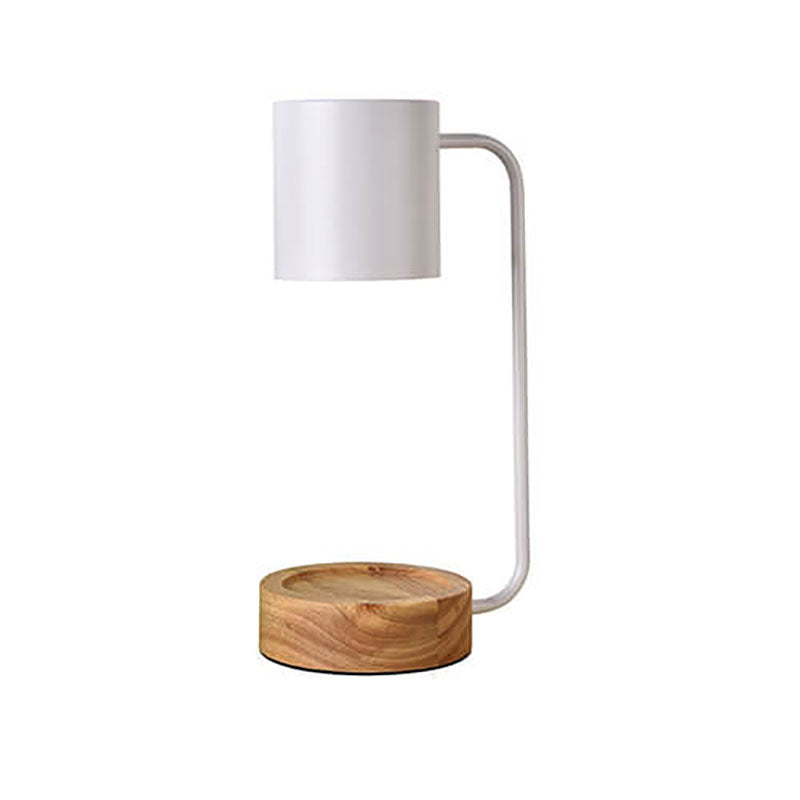 Virelle | Japanese Minimalist Style Dimmable Wood Table Lamp with Timer