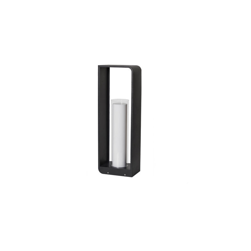 Duskara | Black LED Outdoor Landscape Light Square Frame for Patio & Garden
