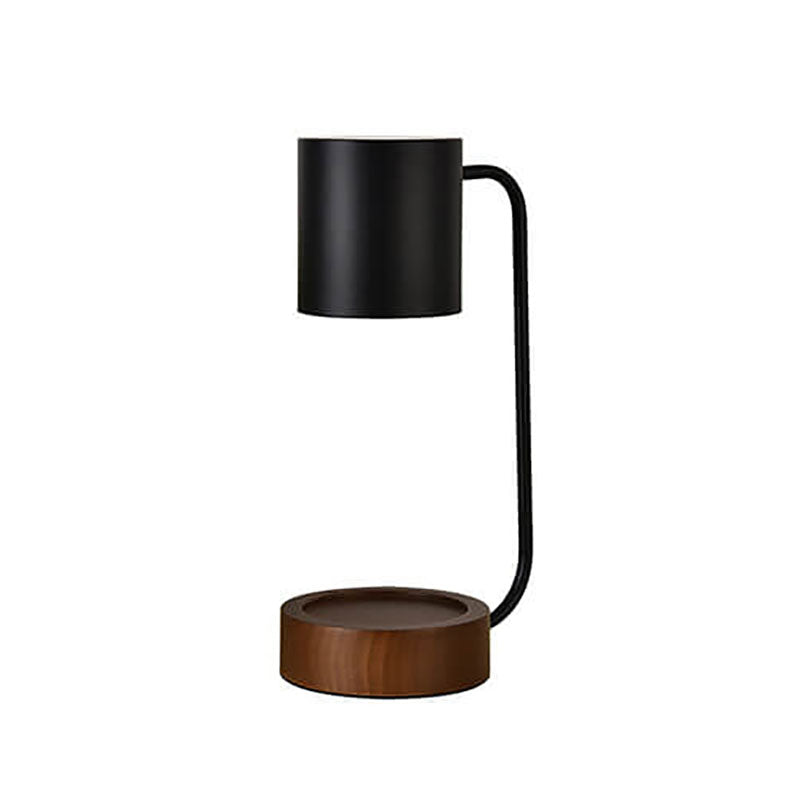 Virelle | Japanese Minimalist Style Dimmable Wood Table Lamp with Timer