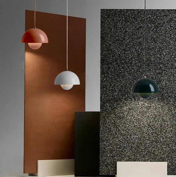 Roos | Scandinavian LED Pendant Light – Round Design