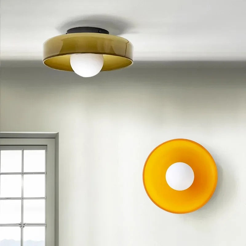Kelly | Flush Ceiling Light, Modern