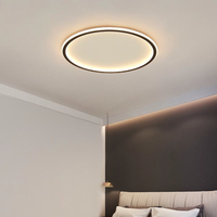 Scandinavian Ceiling Lamp | Round LED Ring, Ultra-Thin