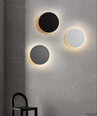 Scandinavian Wall Lamp | Circular LED Design