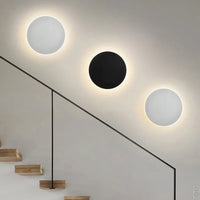 Scandinavian Wall Lamp | Circular LED Design