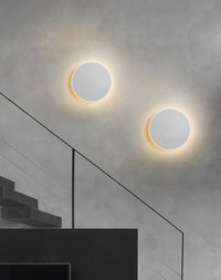 Scandinavian Wall Lamp | Circular LED Design
