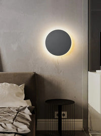 Scandinavian Wall Lamp | Circular LED Design
