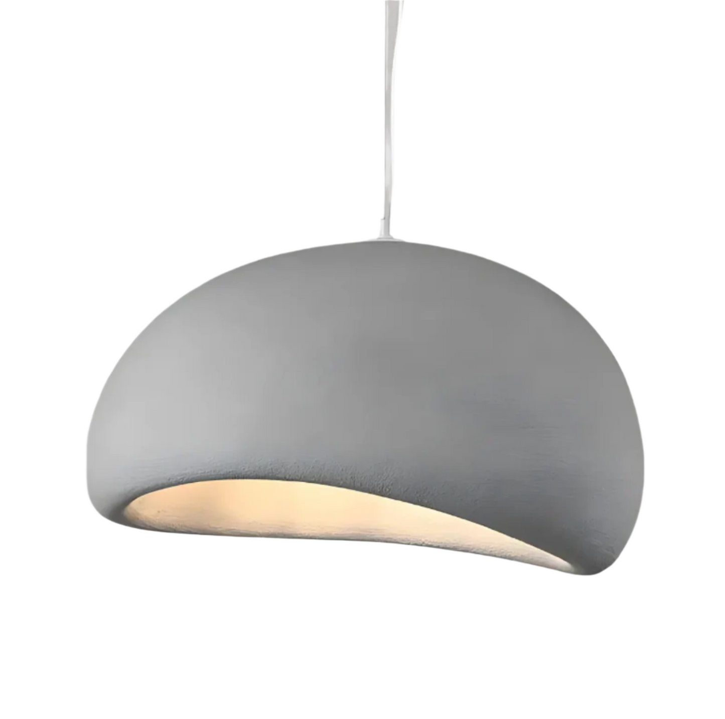 Wabi Sabi | Fiberglass Pendant Light - Lightweight