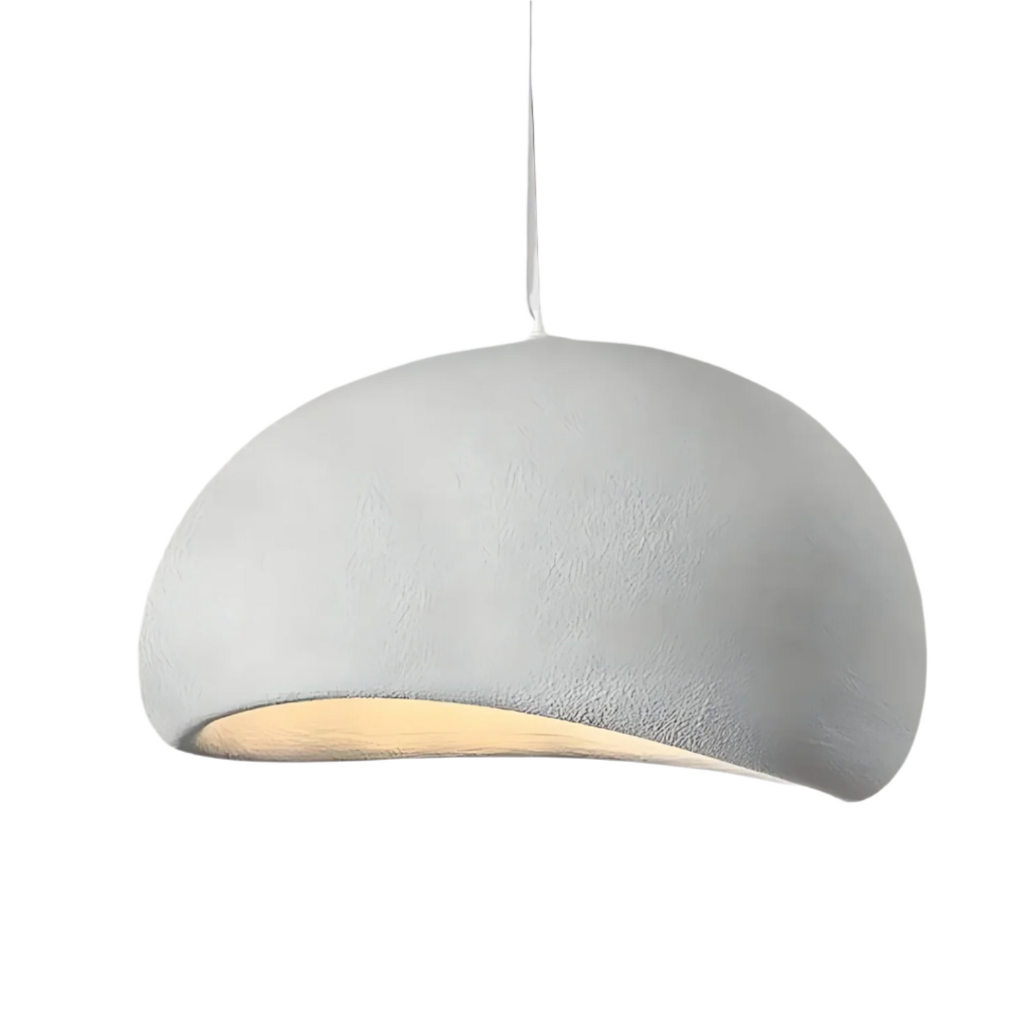 Wabi Sabi | Fiberglass Pendant Light - Lightweight