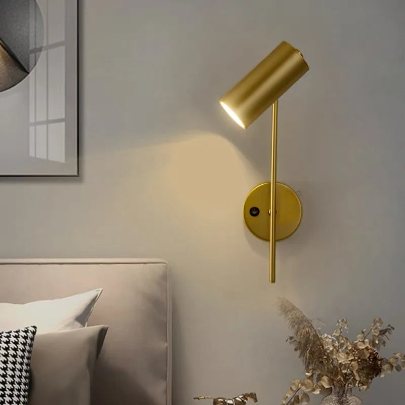 Colette | Rotatable Wall Sconce Reading Lamp for Bedside and Living Room