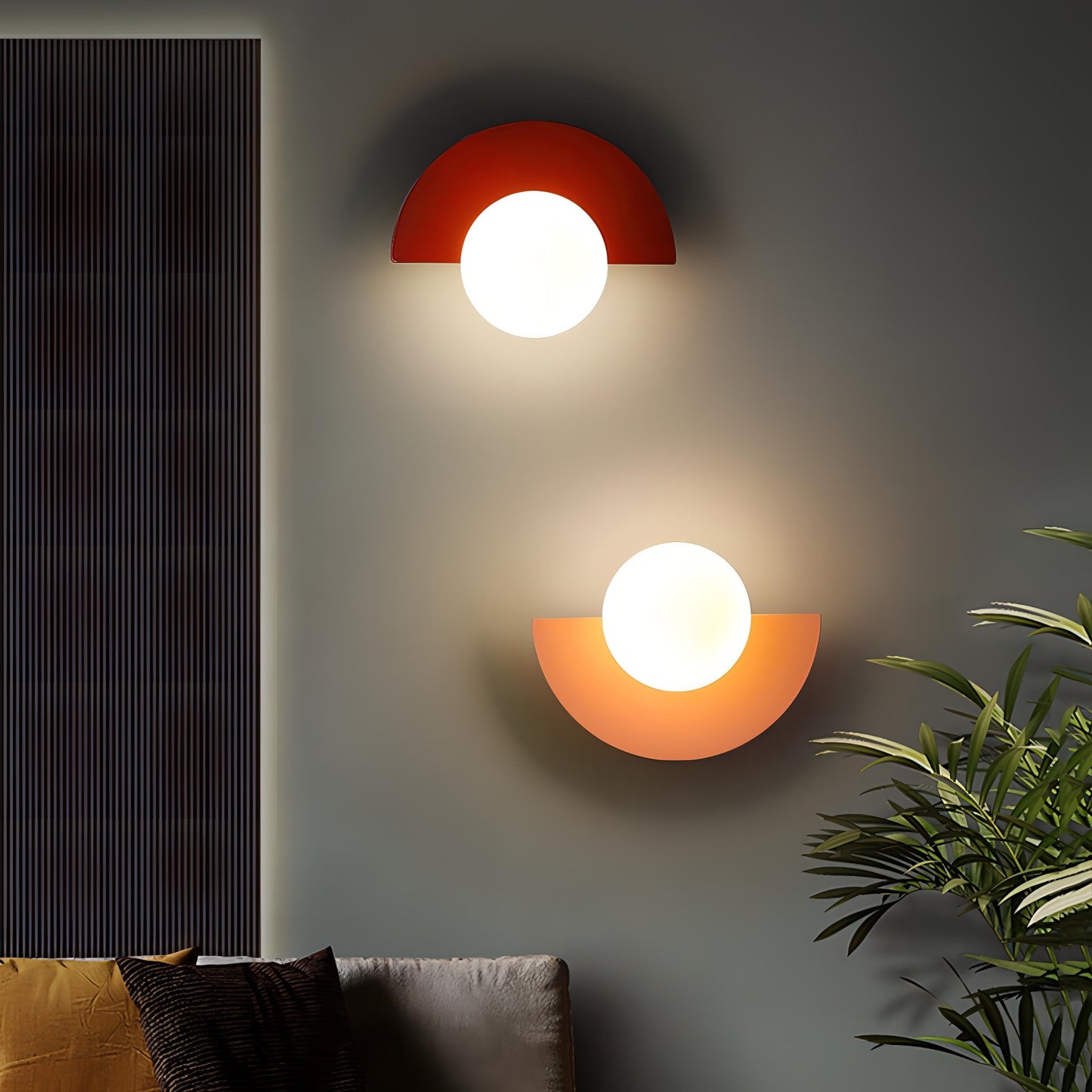 Aurora | Scandinavian Semicircle Wall Light