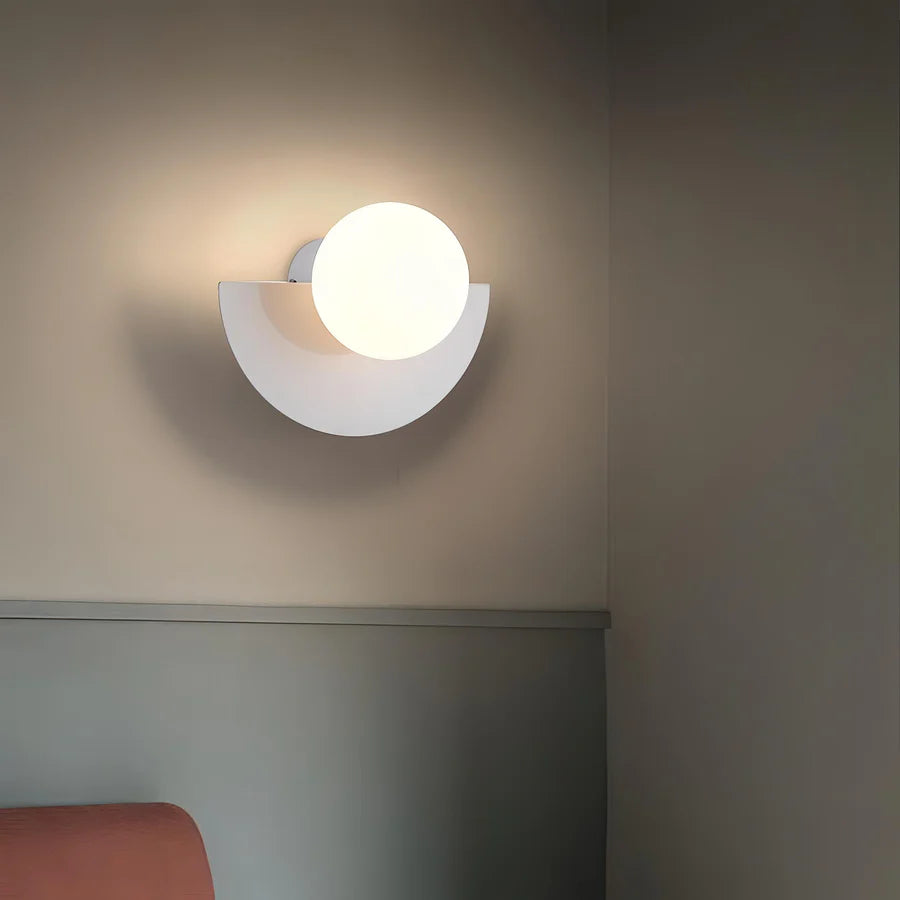 Aurora | Scandinavian Semicircle Wall Light