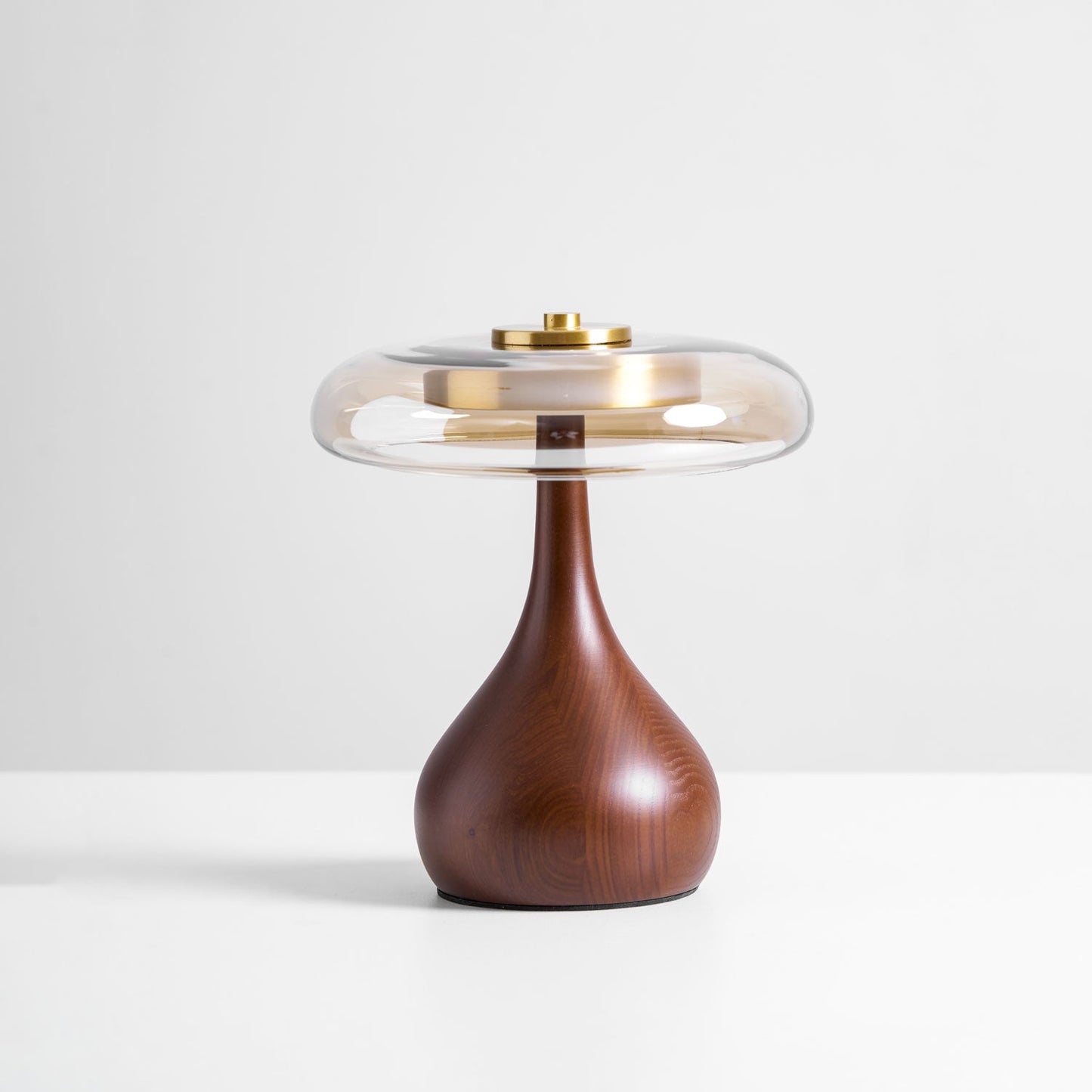 Mistelle | Adjustable Brass Wood LED Cool Light Table Lamp