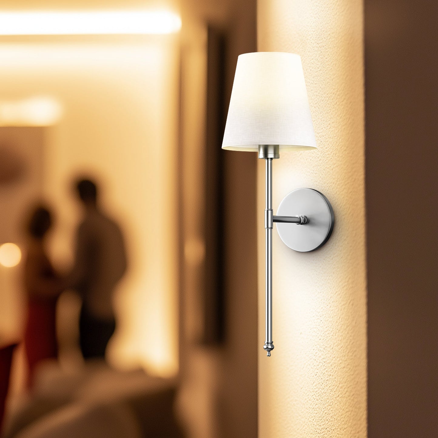 Lightra | Wireless Wall Sconces (Set of 2) – Transform Any Wall in Minutes