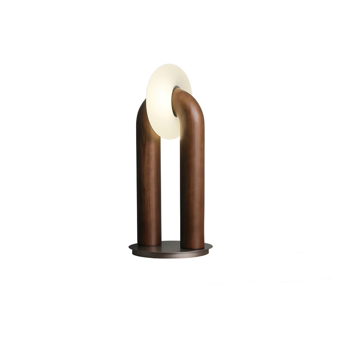 Alaric | Minimalist Modern Desk Lamp Integrated LED Wooden Arc