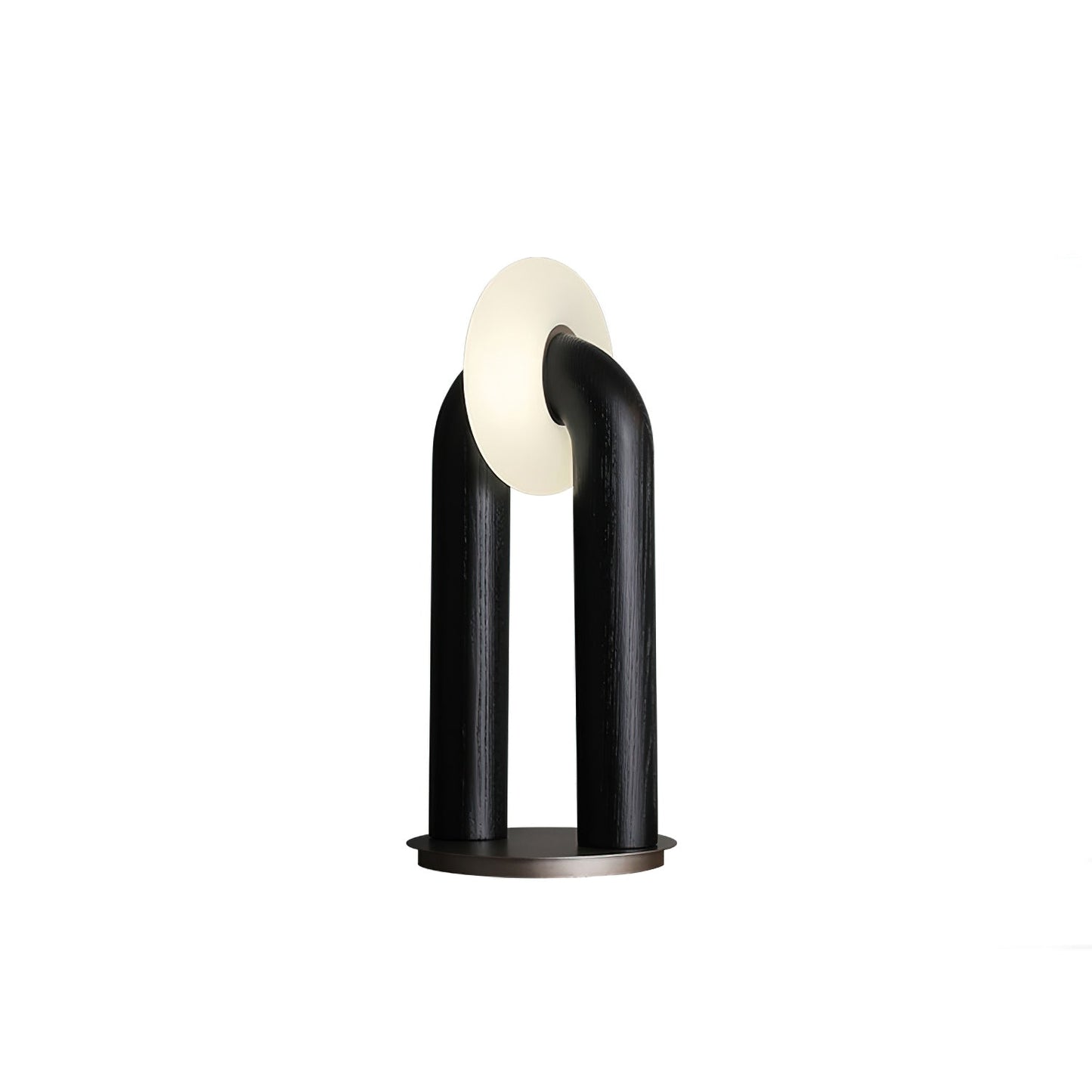 Alaric | Minimalist Modern Desk Lamp Integrated LED Wooden Arc