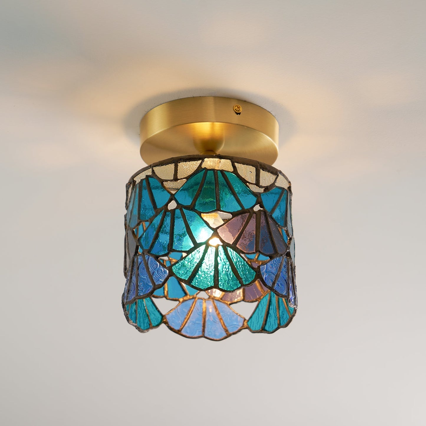 Tiffany | Semi Flush Mount Ceiling Light