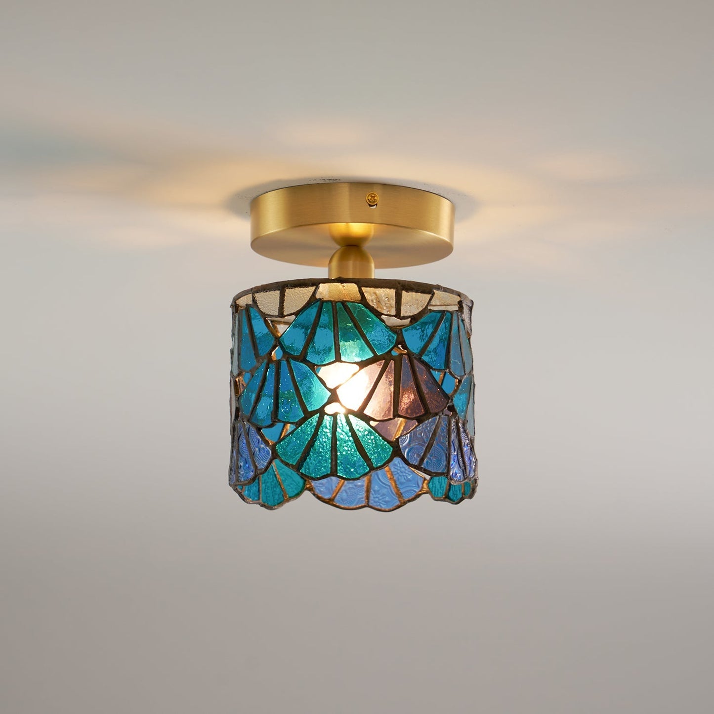 Tiffany | Semi Flush Mount Ceiling Light