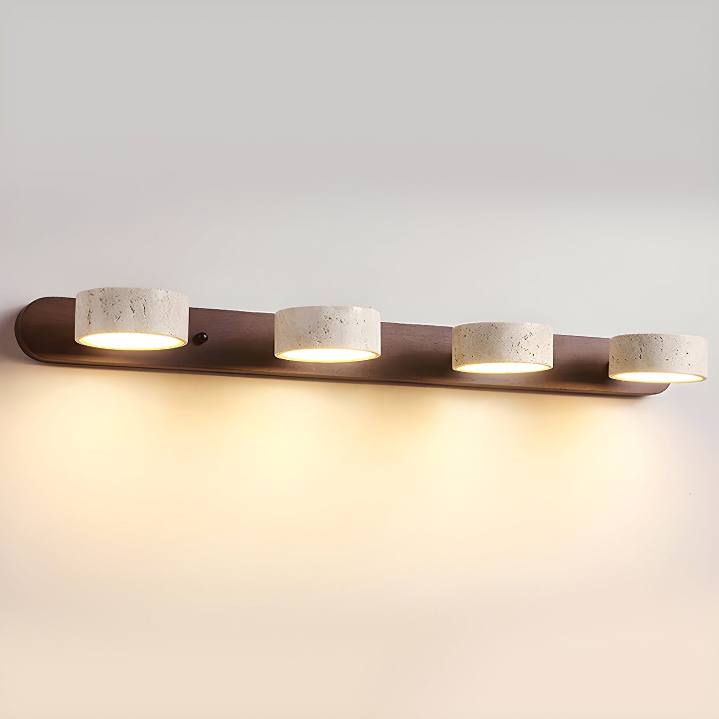Luna | Mounted Wall Light, Natural Material