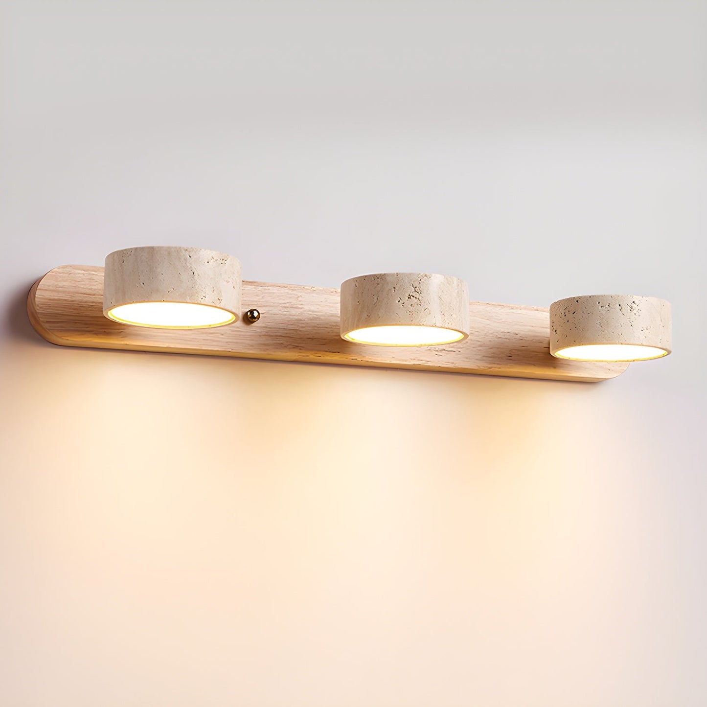 Luna | Mounted Wall Light, Natural Material