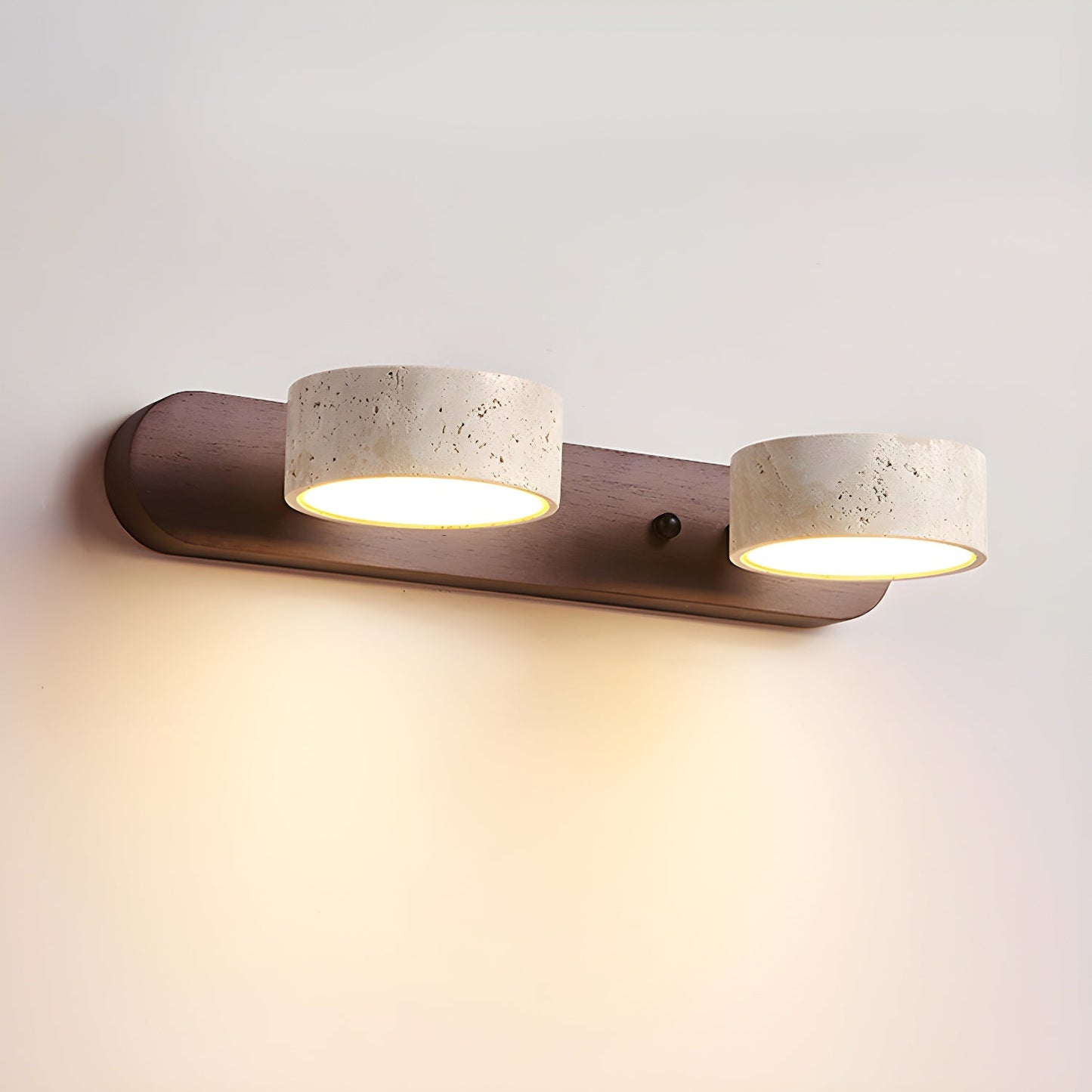 Luna | Mounted Wall Light, Natural Material