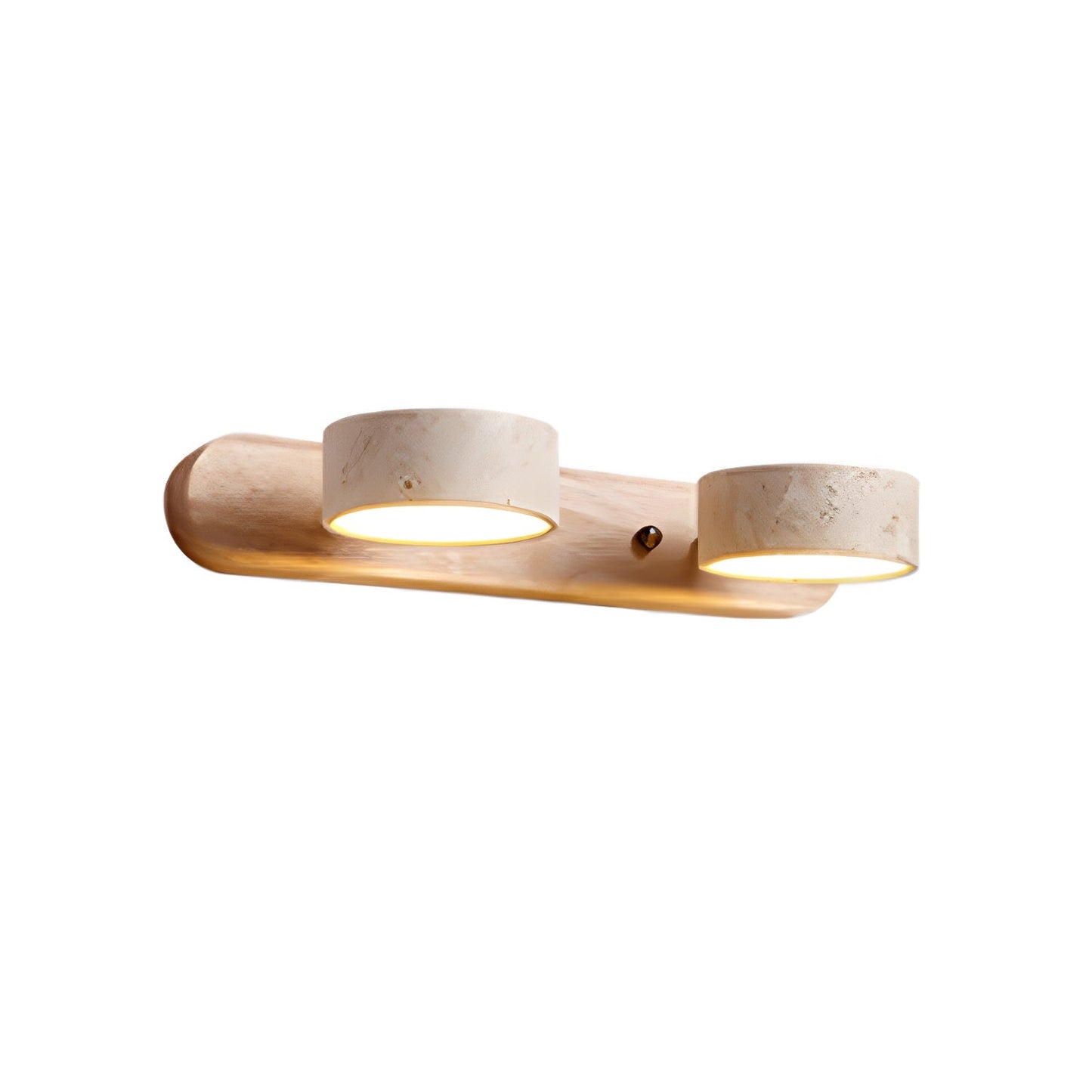 Luna | Mounted Wall Light, Natural Material