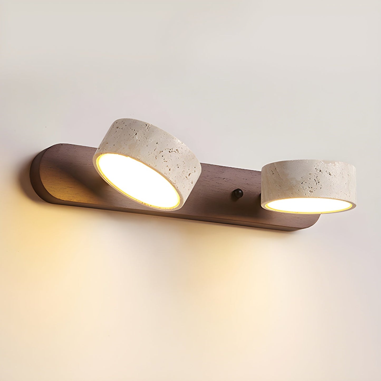 Luna | Mounted Wall Light, Natural Material