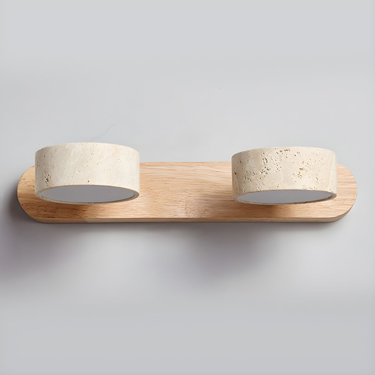 Luna | Mounted Wall Light, Natural Material