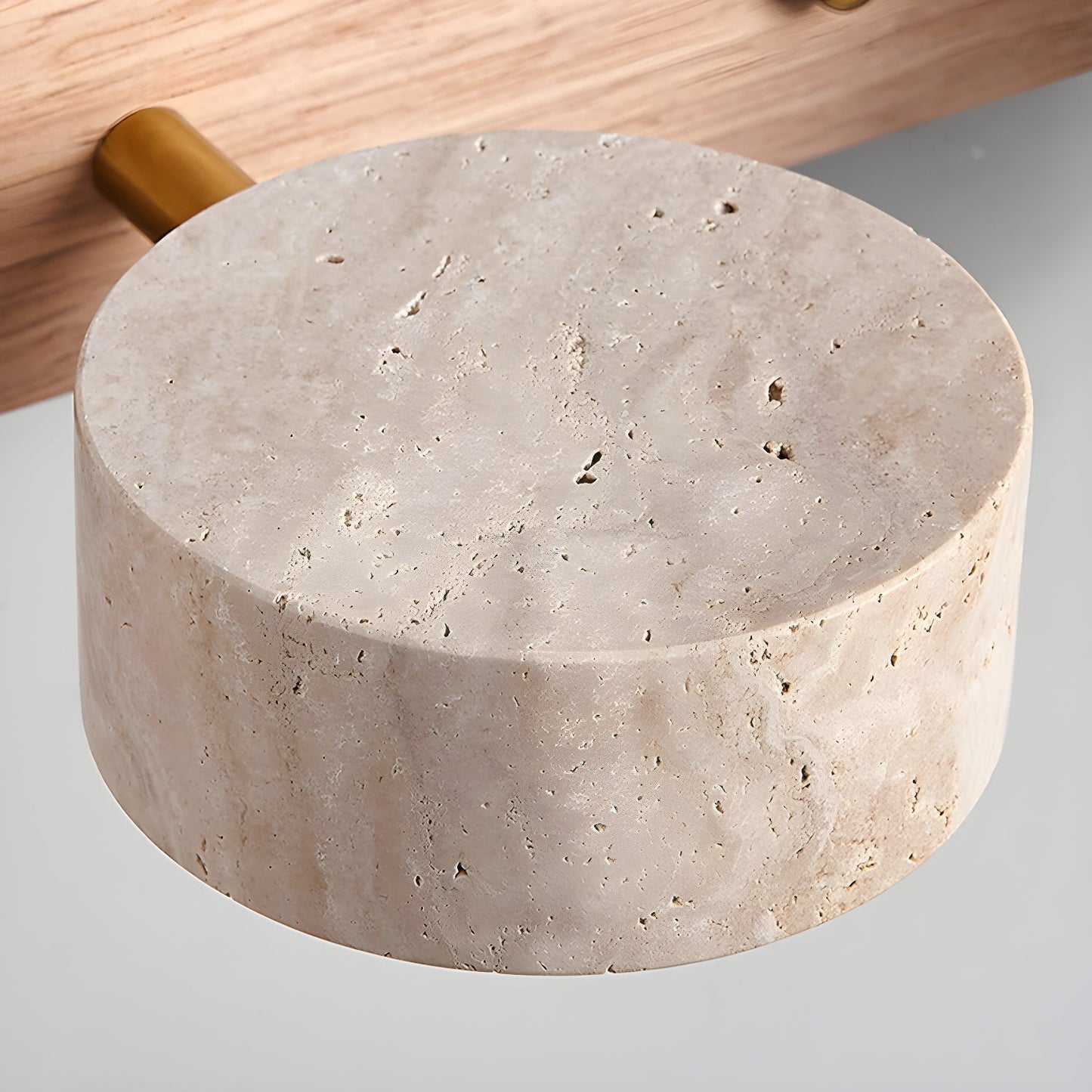 Luna | Mounted Wall Light, Natural Material