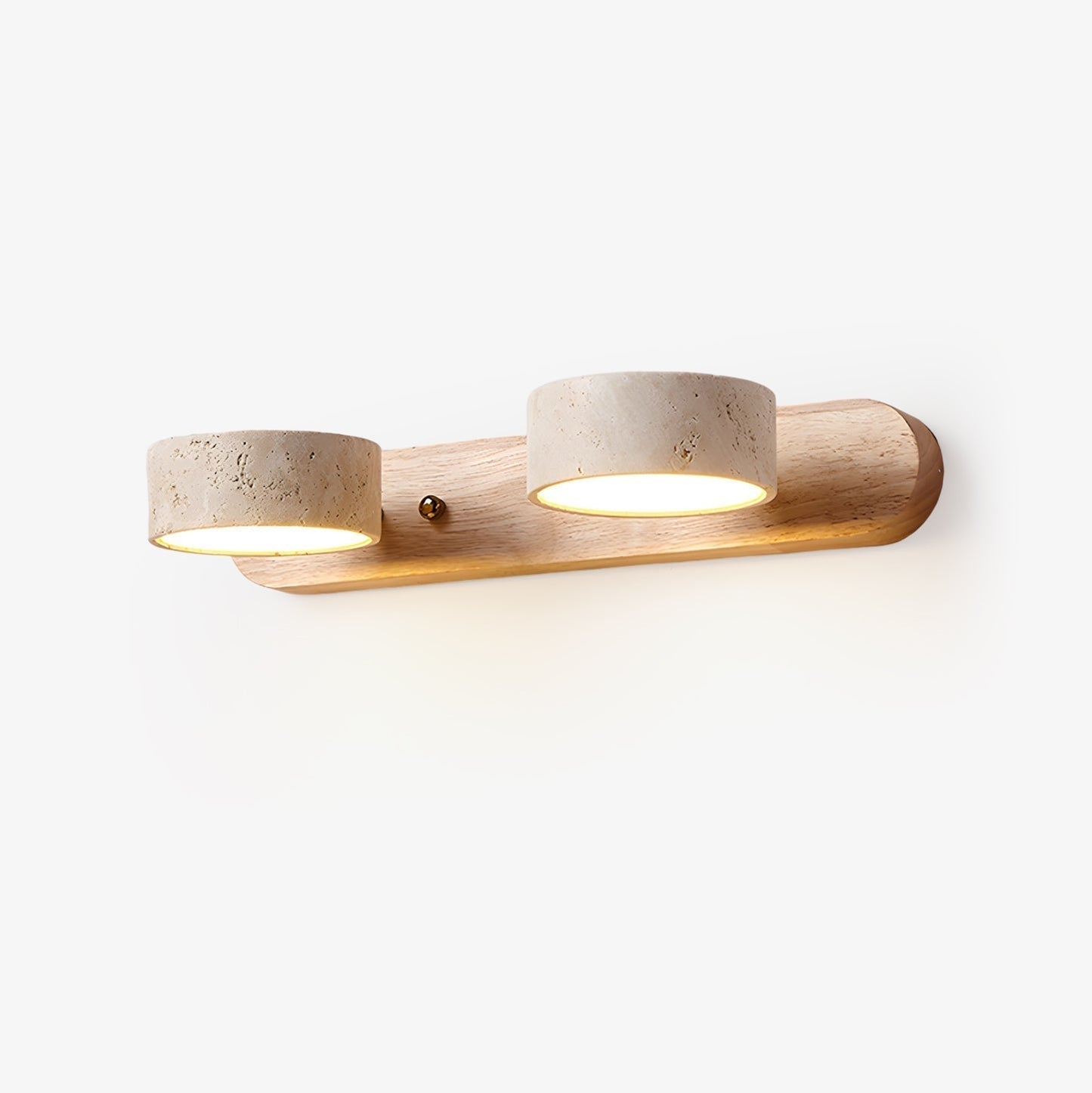 Luna | Mounted Wall Light, Natural Material