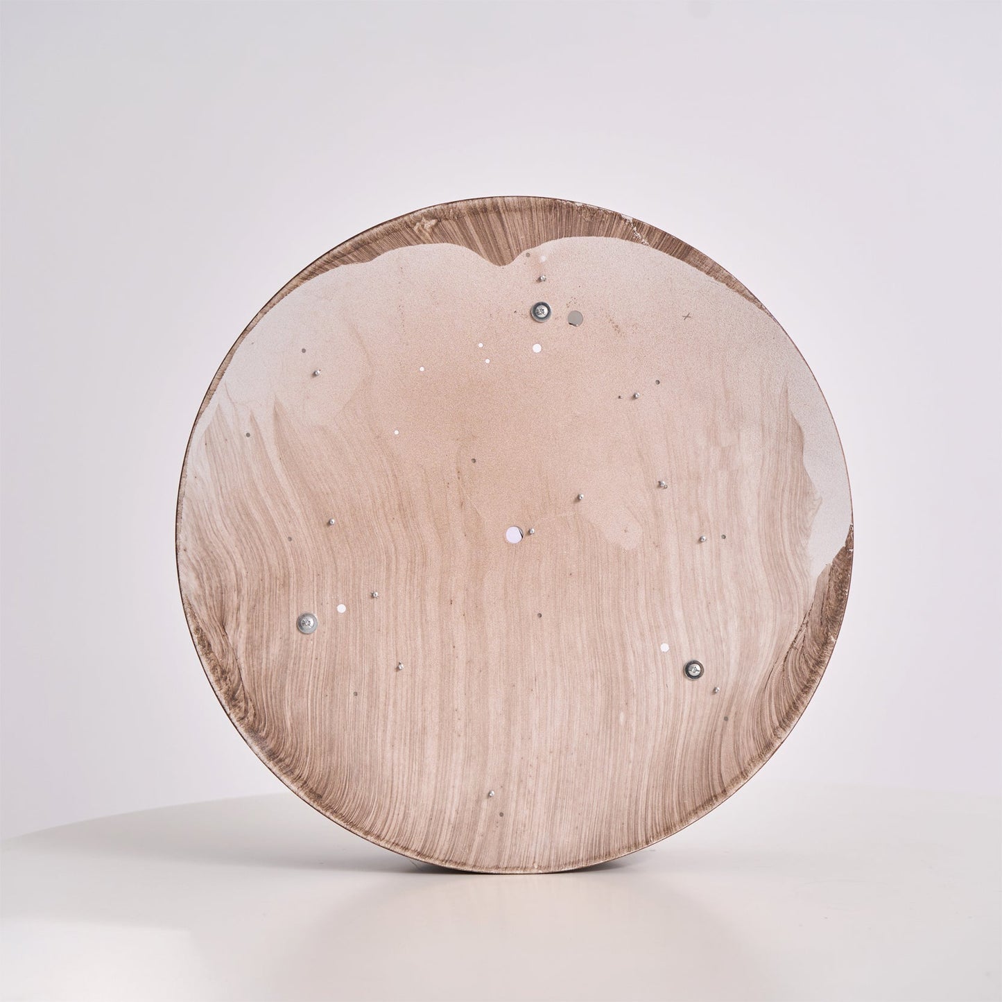 Zentro | LED Round Wood Flush Mount Ceiling Light