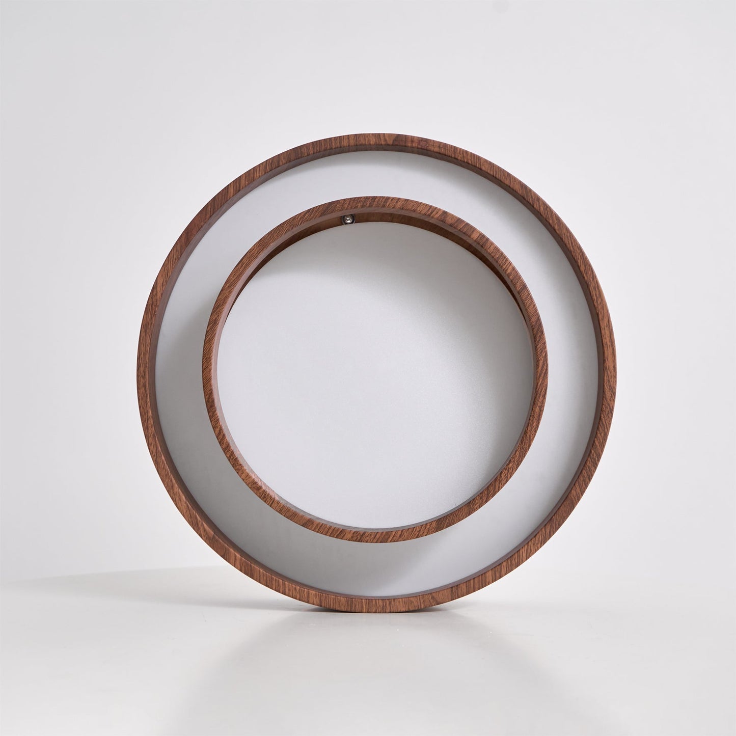 Zentro | LED Round Wood Flush Mount Ceiling Light
