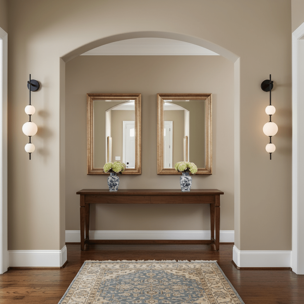 Nyra | Glass Globe Wall Lamp Vertical Sconce for Modern Classic Homes