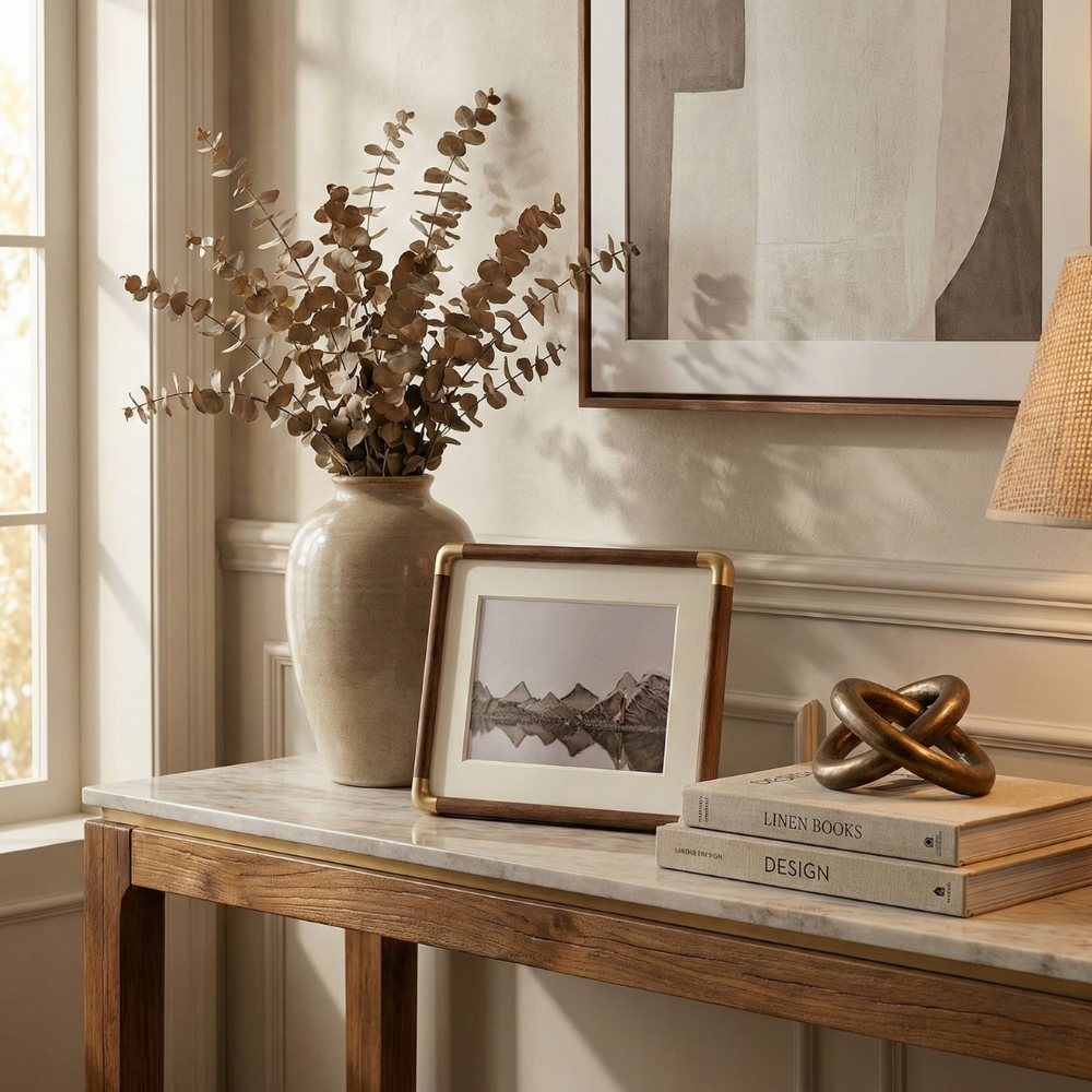Bram | Vintage Wood Tabletop Picture Frame