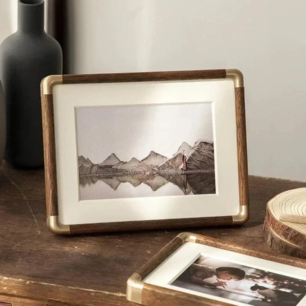 Bram | Vintage Wood Tabletop Picture Frame